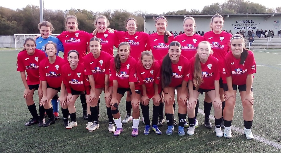 11 da UD Cerqueda fem no Pinguel