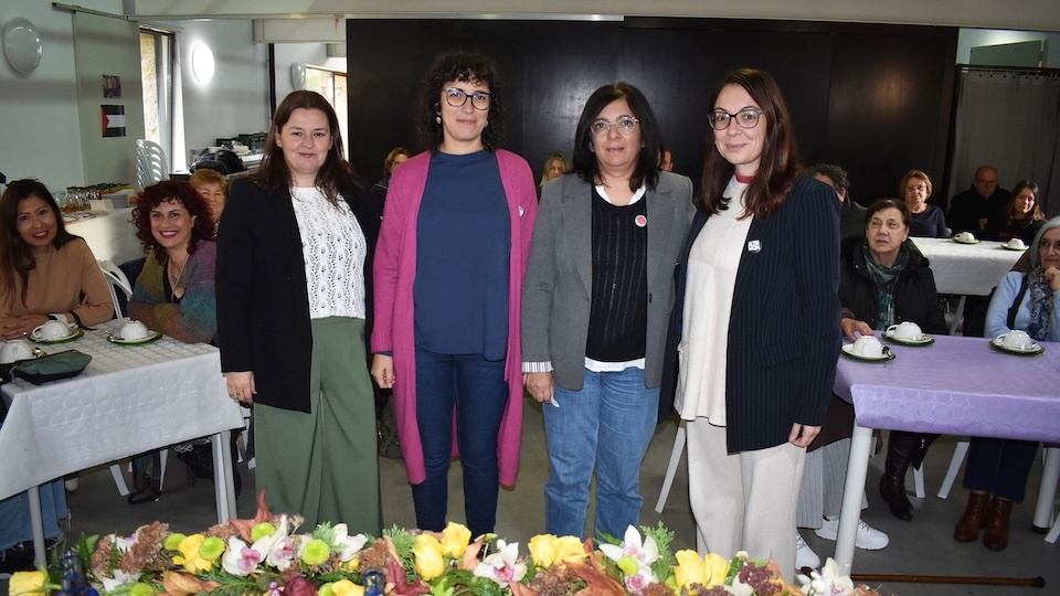 Hanan Kaoud coas resnsables de Muros e do Fondo de Cooperacion