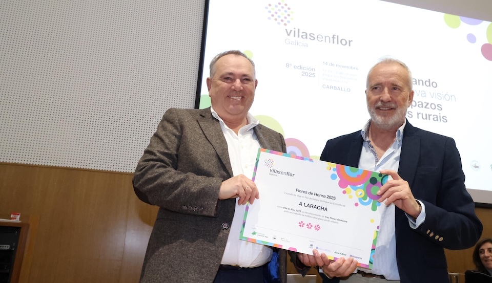 Vilas en Flor en alcalde Laracha