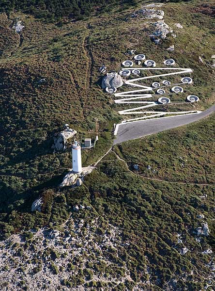 Faro de Laxe aerea