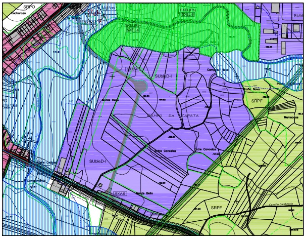 Plan urbanistico en Lamas para o Parque Cientifico e Tecnolóxico de Zas