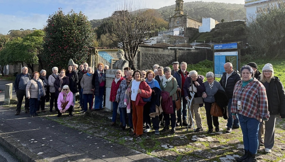 UDC Senior en Carnota con Castelao