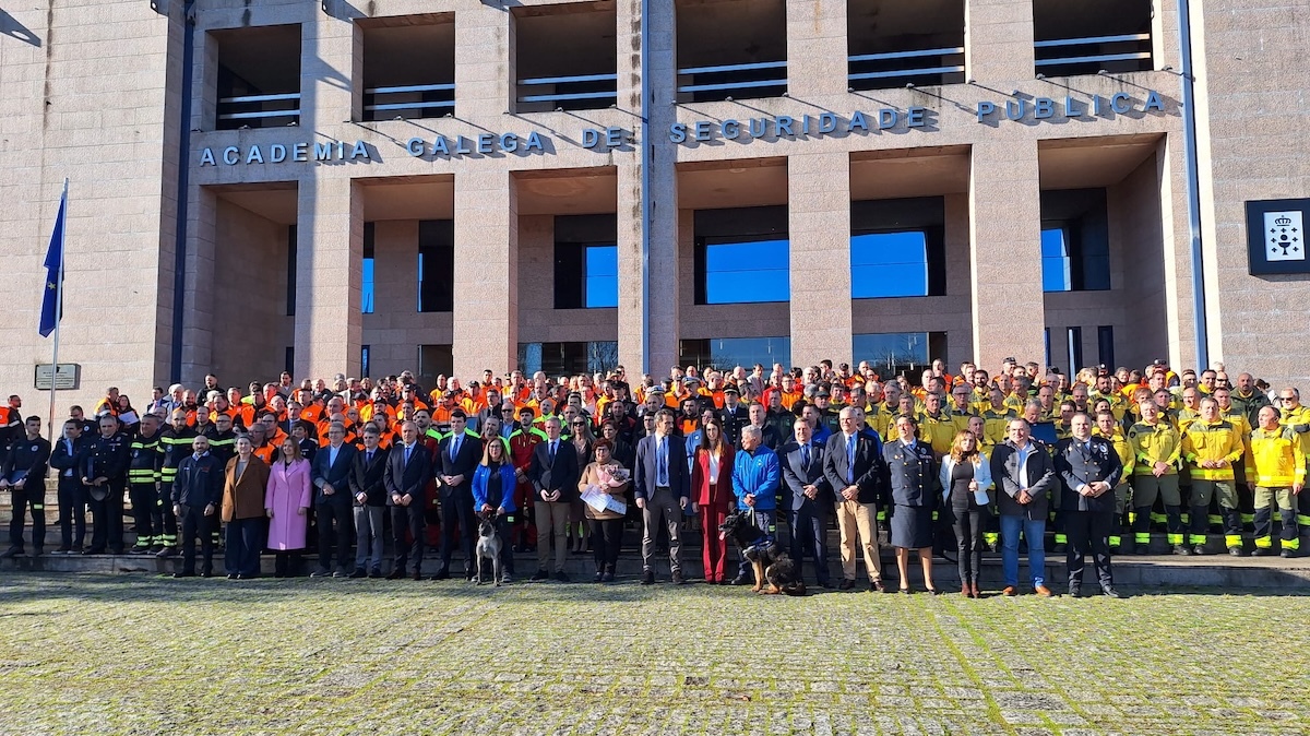 Proteccion Civil na Academia Galega de Segridade 2025