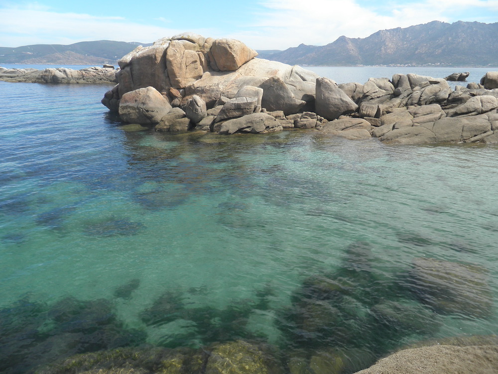 Augas turquesas das illas lobieras