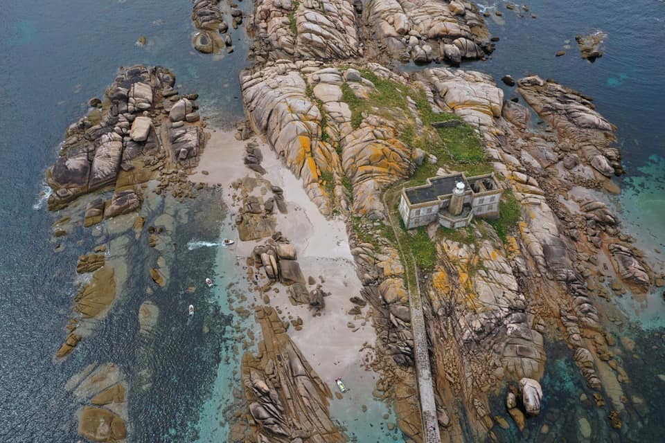 Recunchos Illas Lobeiras -Foto aerea-Paco Gonzalez