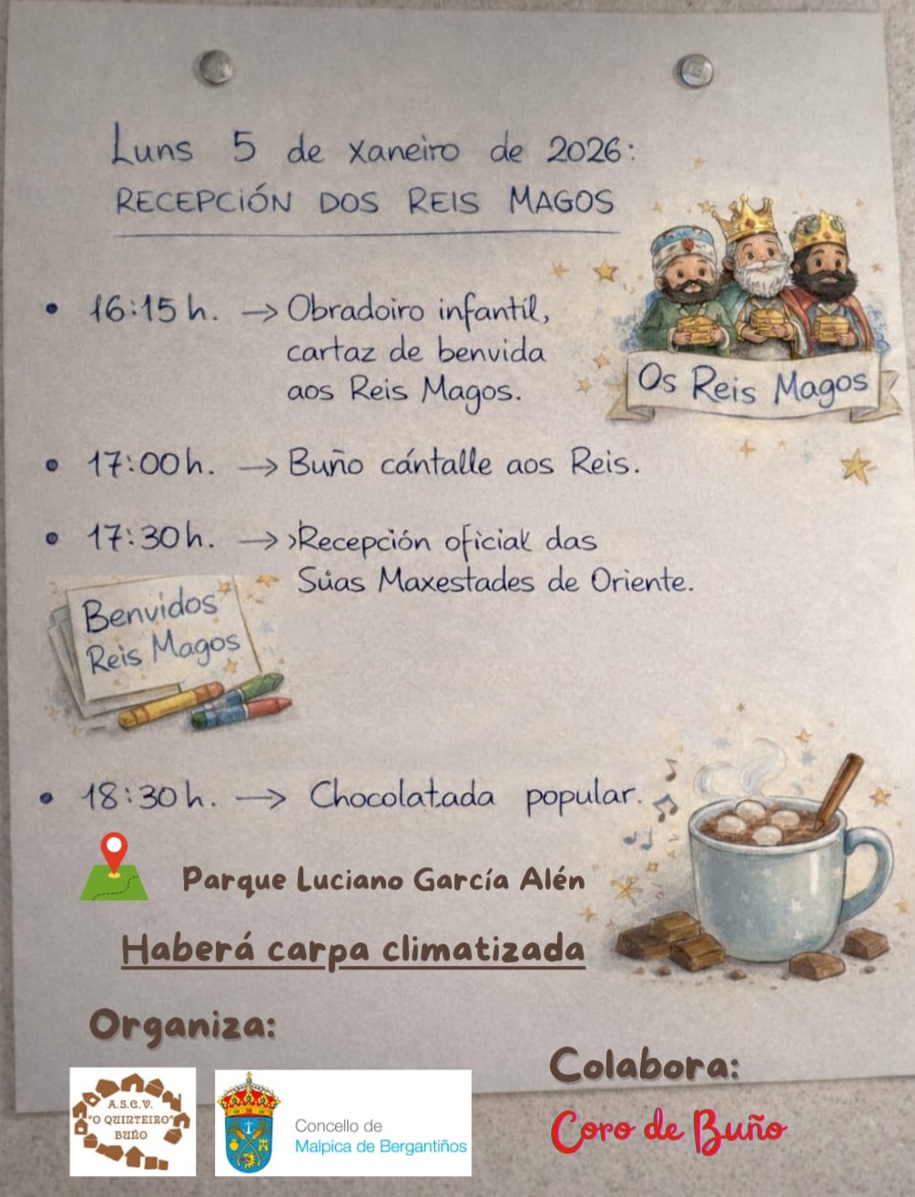 Cartel Reis Magos 05-01-2026