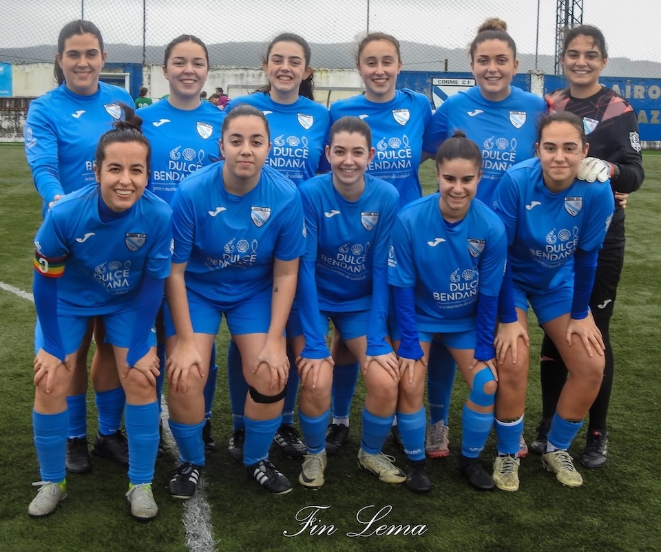 11 do Corme CF Fem no Caito