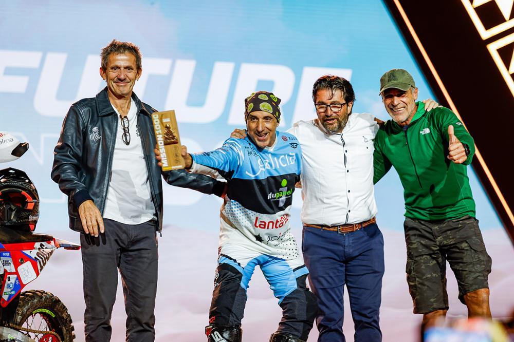 Fran Pallas campion do Dakar 2026