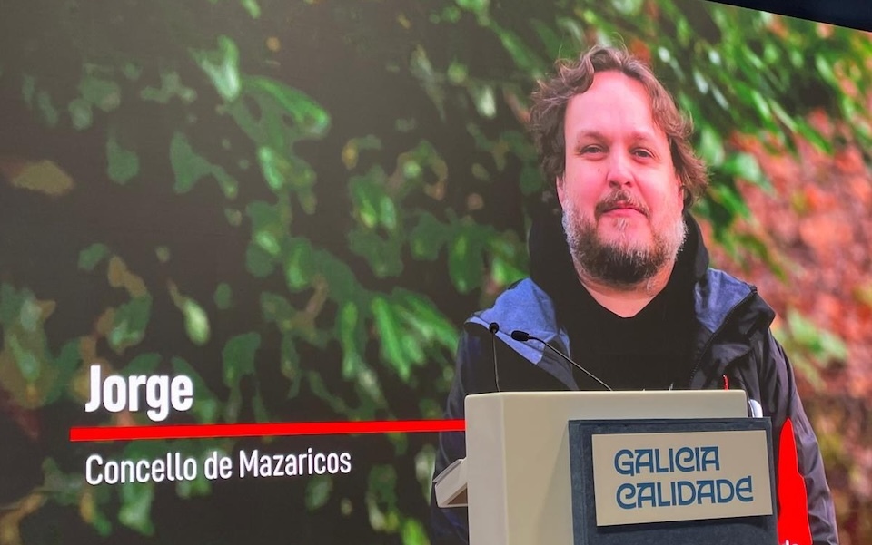 Jurjo no video de Mazaricos en Fitur