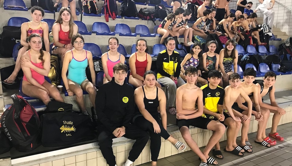 SAL Laracha na Liga Española de SAlvamentoXUVENÍS E CADETES