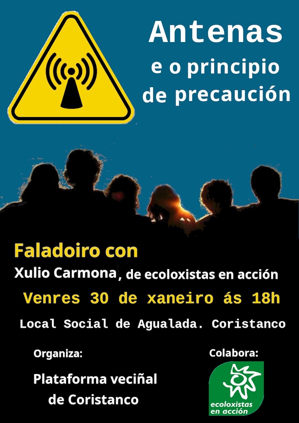 Antenas e Alta Tension en Coristanco