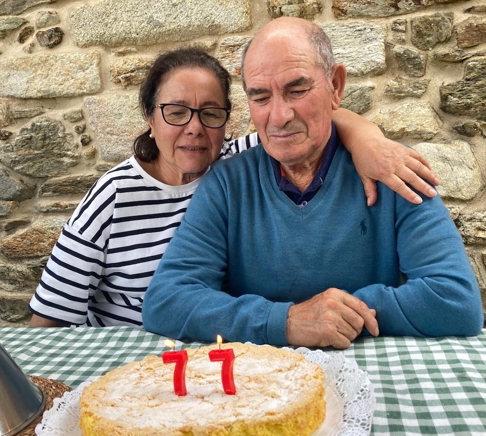 Enrique Rodríguez Verdes de Malpica coa muller