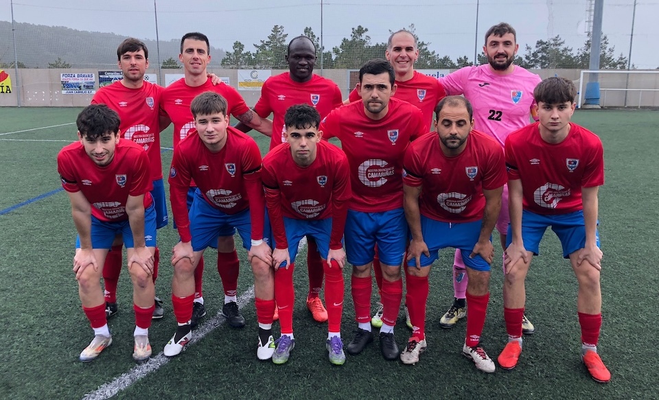 11 do CF Porteño en Camariñas. Foto-Parker