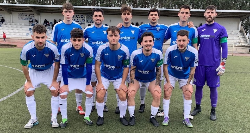11 do Sporting Seaia en Pedra Queimada
