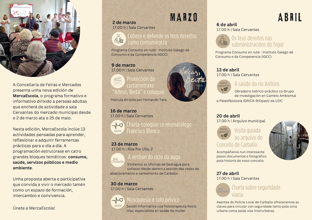 Programa Merca Escola Carballo 2026 2