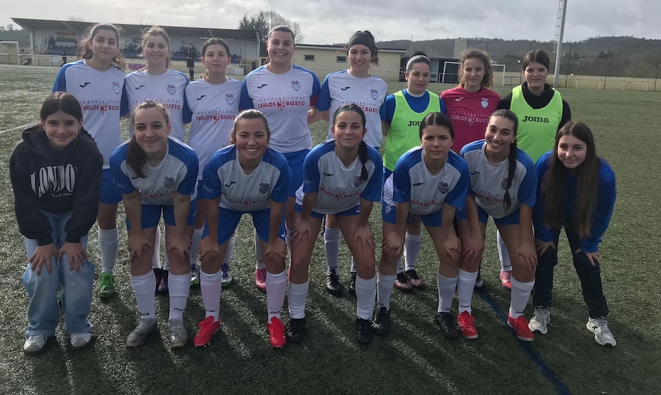 11 do Ponteceso SD Fem ante A Baña