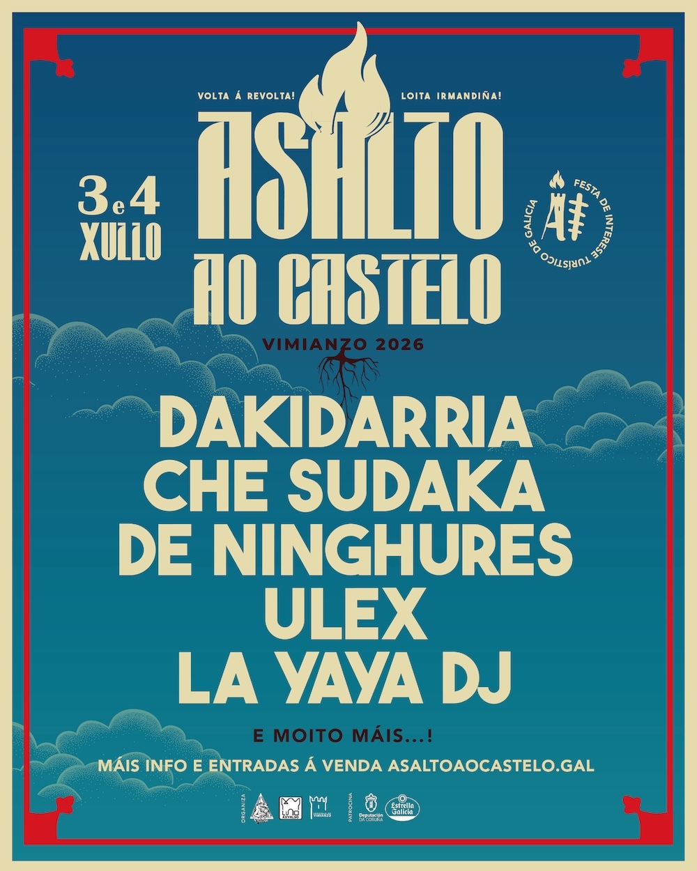 Adianto Asalto ao Castelo 2026