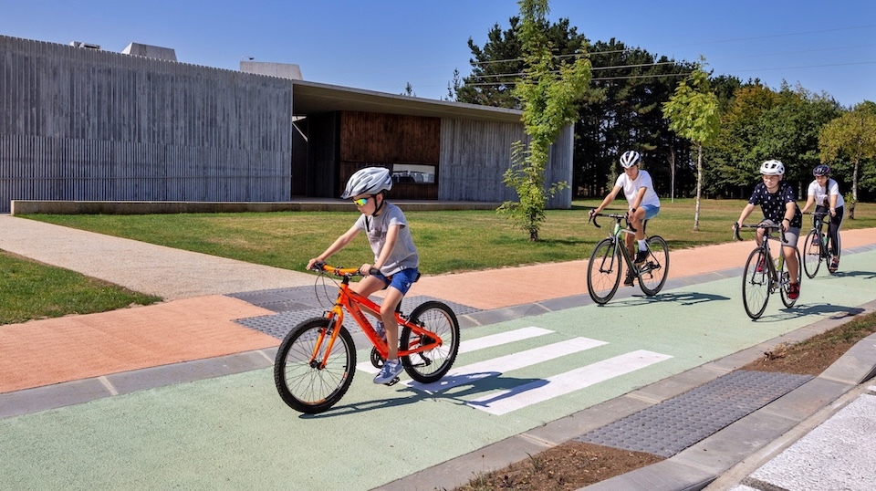Carril Bici en Carballo Cicl-Ando