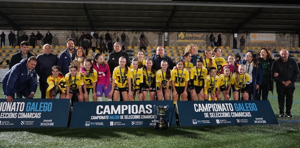 Seleccion da Costa sub13 feminina campiona Galicia 2026 5