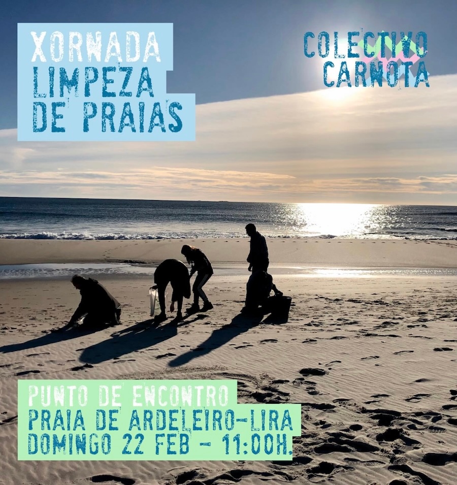 Limpeza en Carnota e Carino