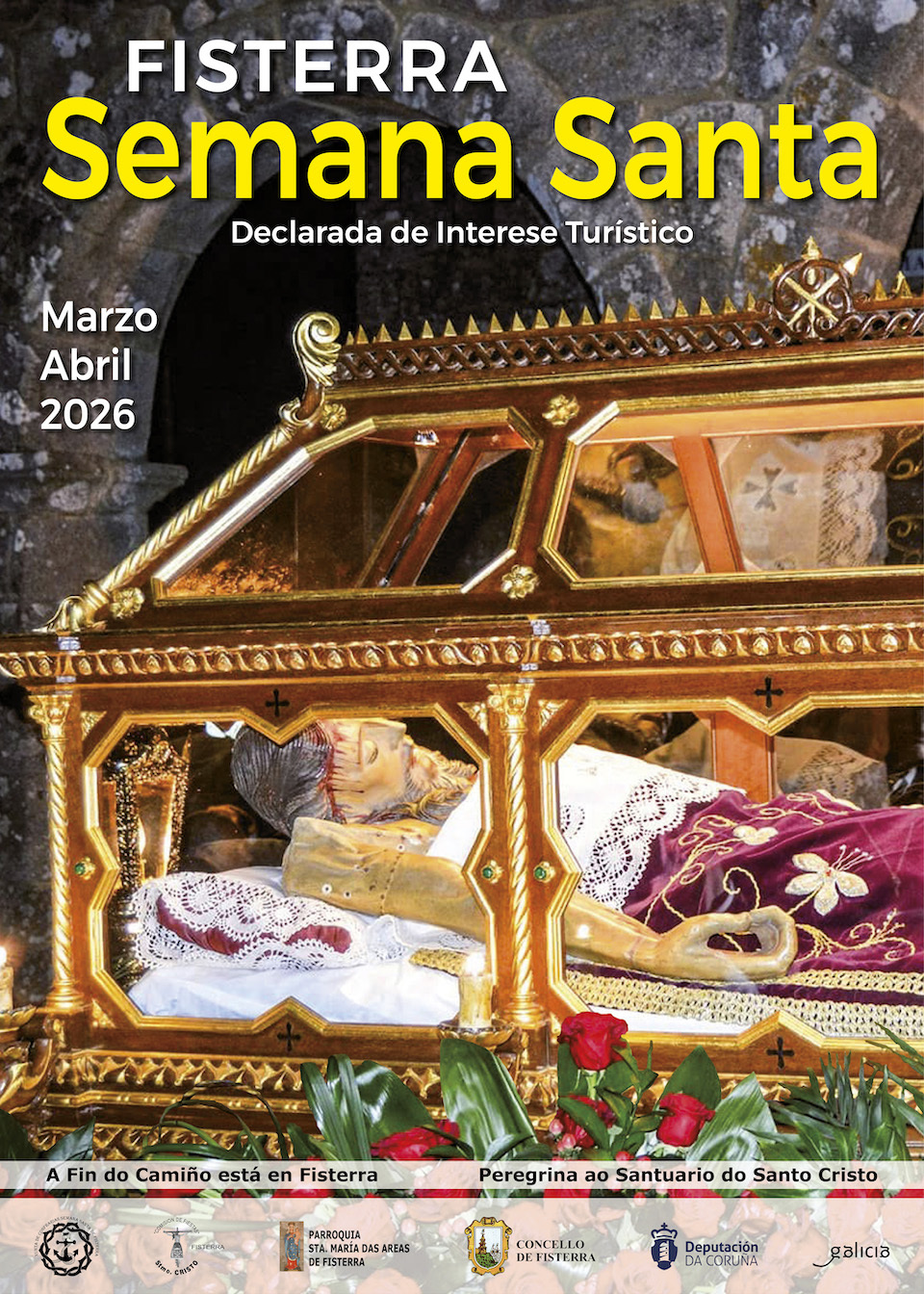 Cartel Semana Santa Fisterra 2026