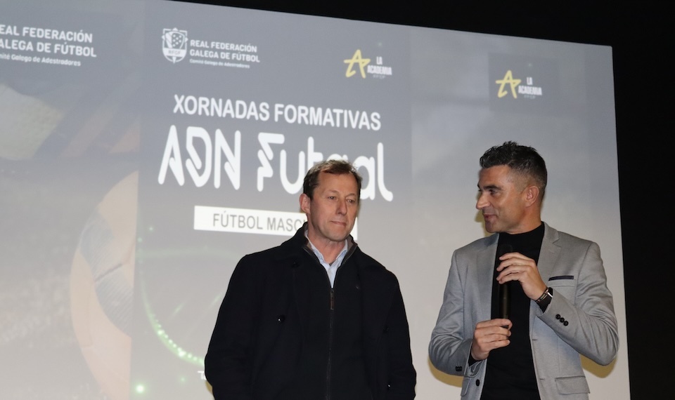 Manuel Garcia e Ivan Cancela nas Xornadas de QPC e RFGF