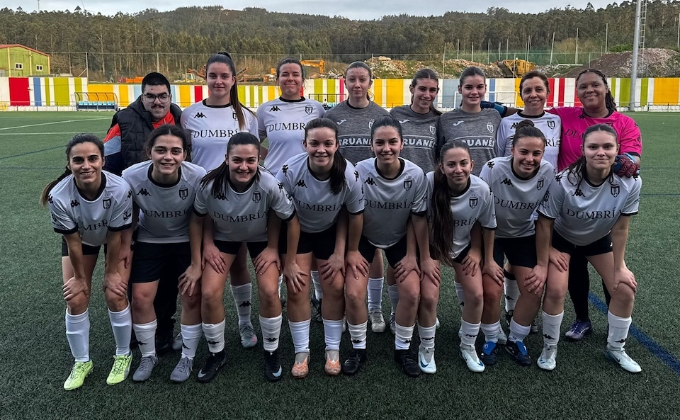 CF Dumbria feminino no Conco