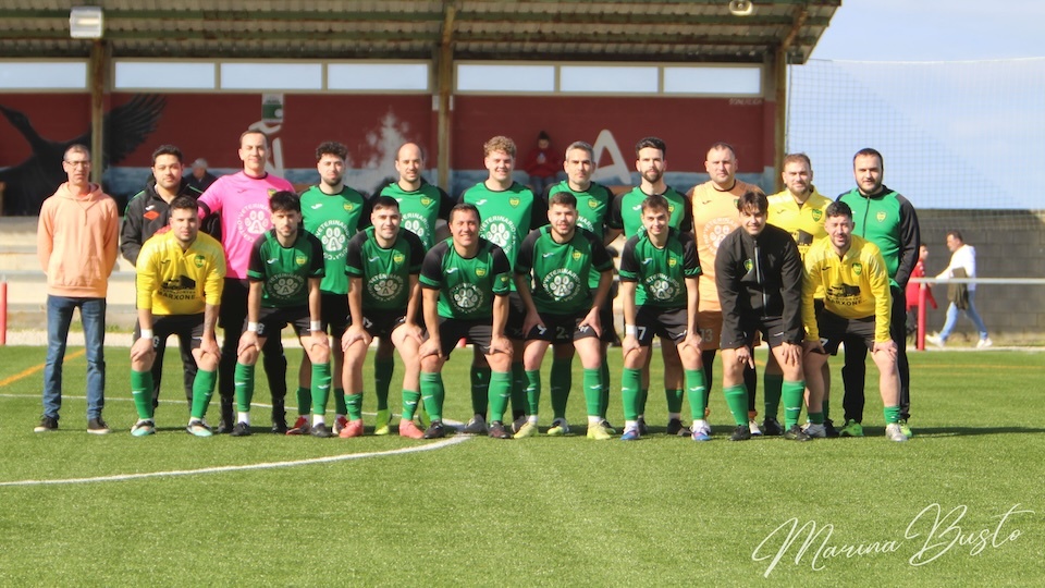 Plantel do CD Bainas en Arlina-Foto-Marina Busto