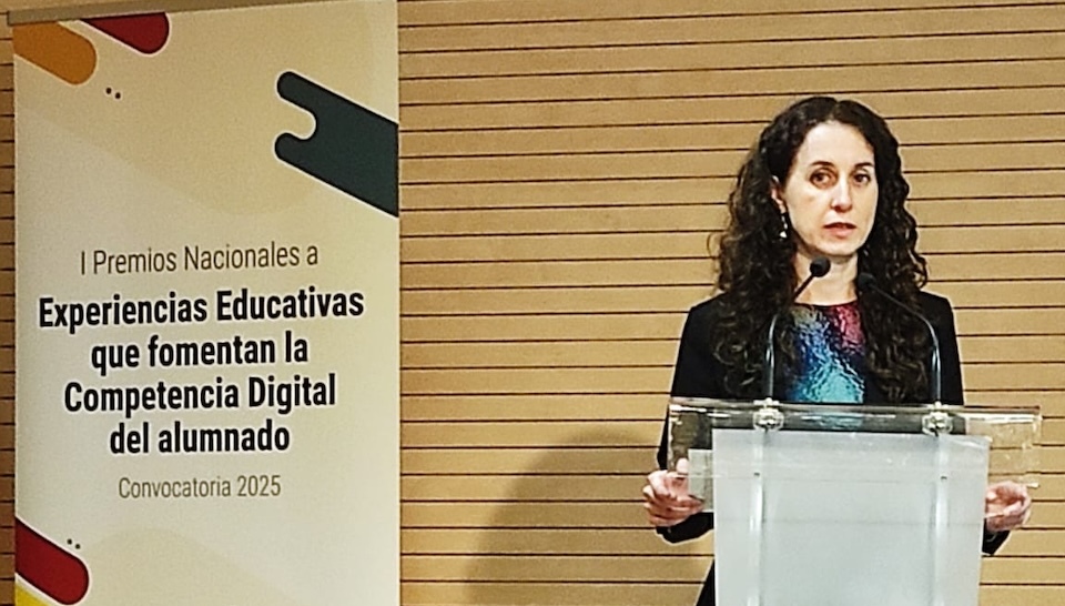Lorena Cerdeiro Núñez nos Premios Nacionales de Experiencias Educativas