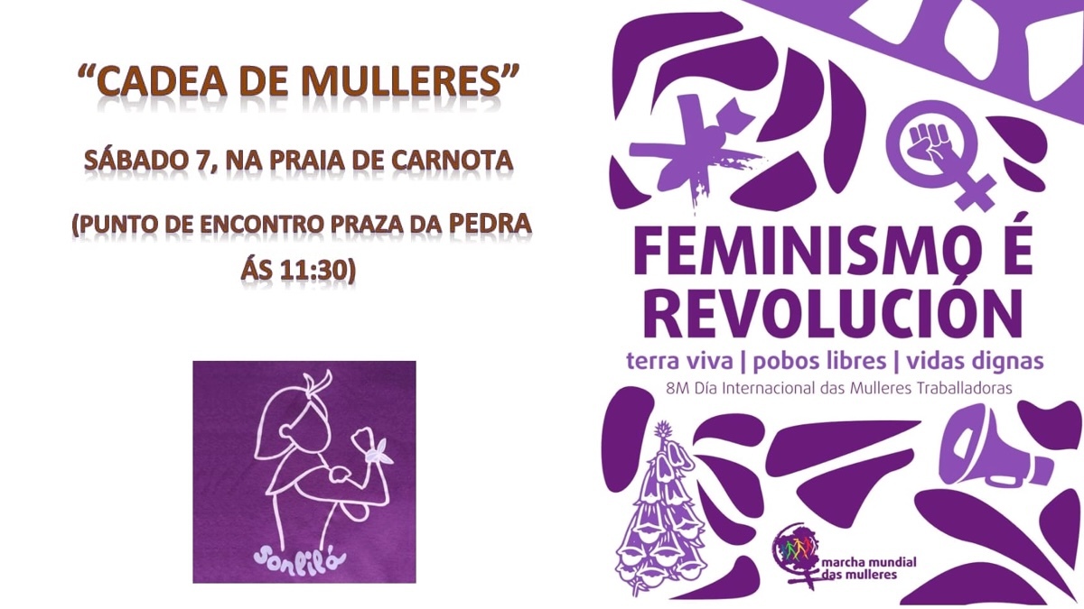 8M Marcha Mundial das Mulleres en Carnota