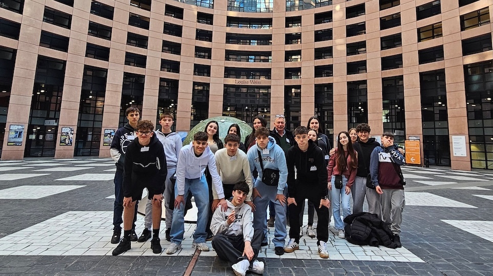 IES Ponte do Porto de viaxe no Parlamento Europeo