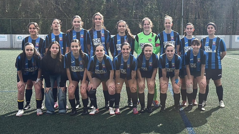 Plantel da SD Cabana Feminino en Zas