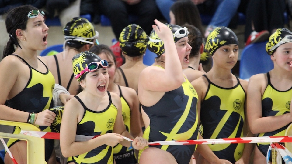 Nadadoras do Club SAL Laracha