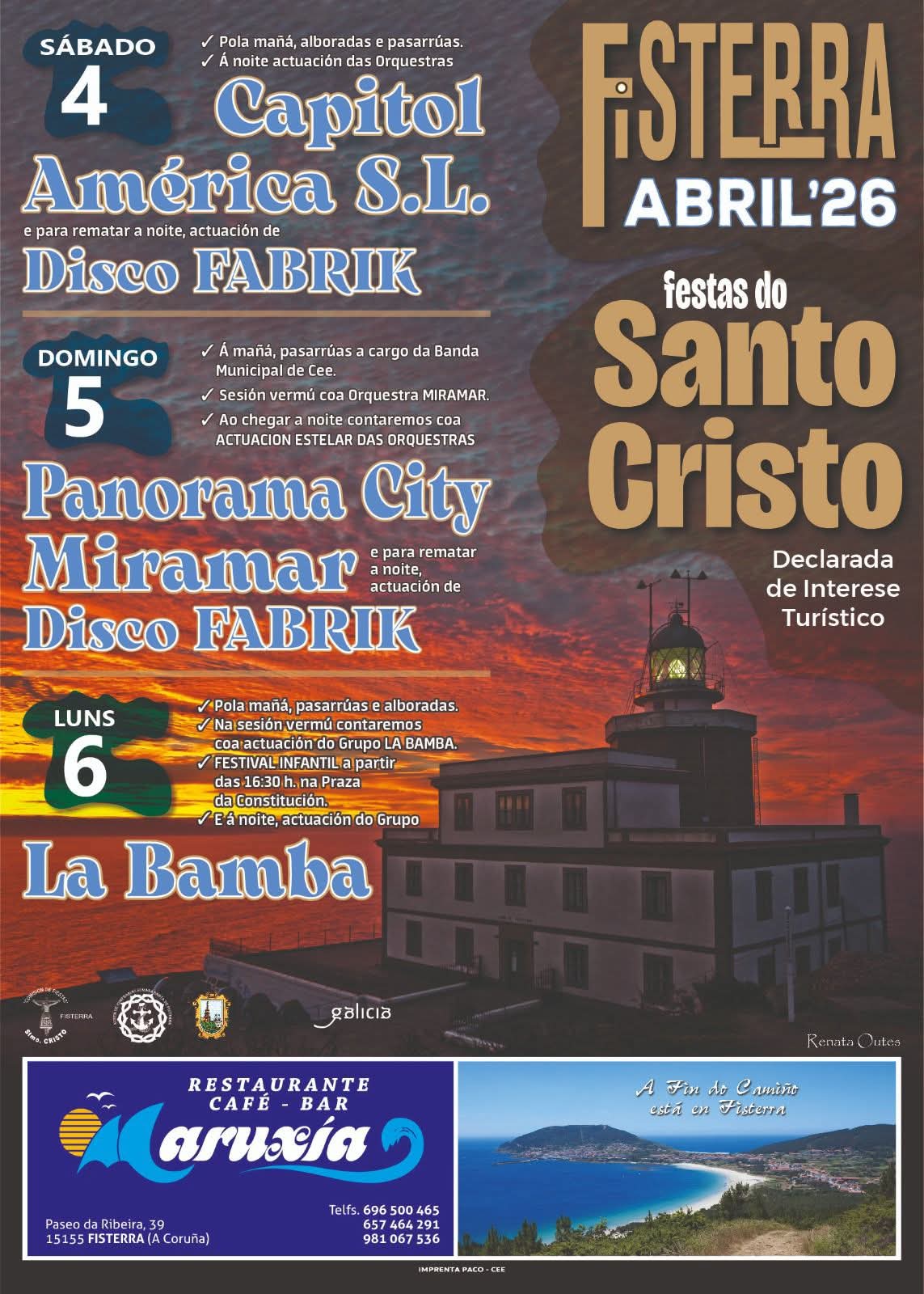 Festas do San Cristo de Fisterra-Semana Santa 2026