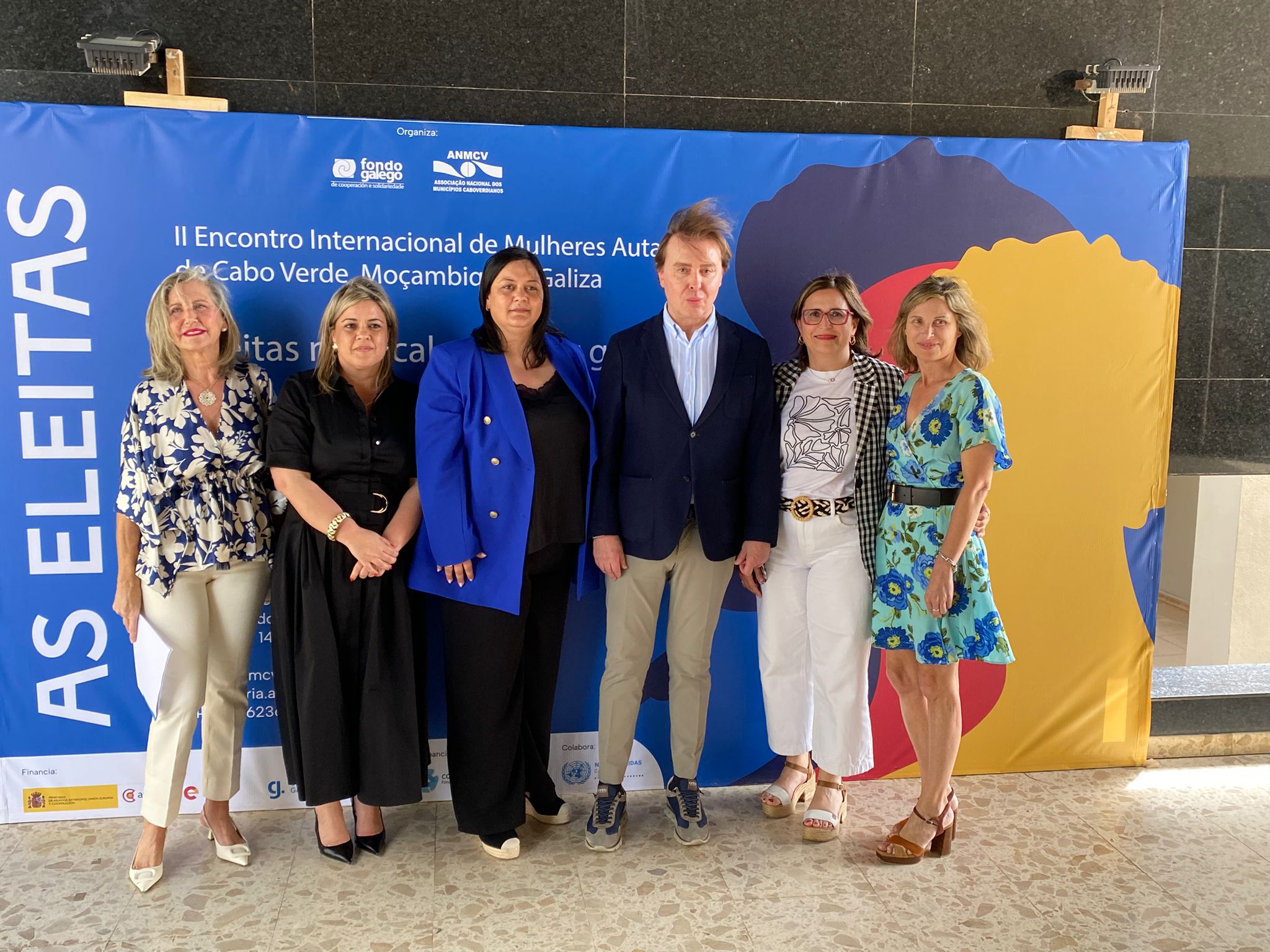 Noelia Freijeiro coas politicas do PP