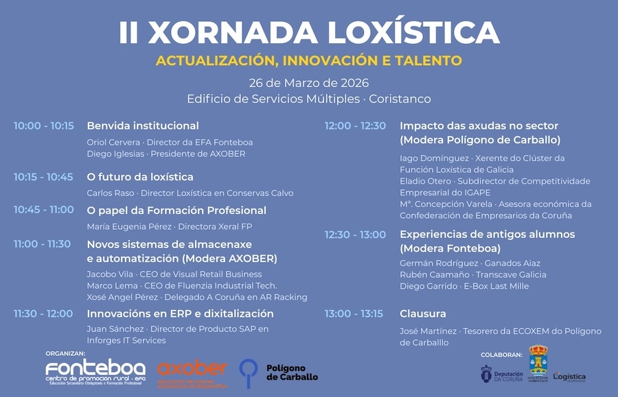 Xornada Loxistica - programa