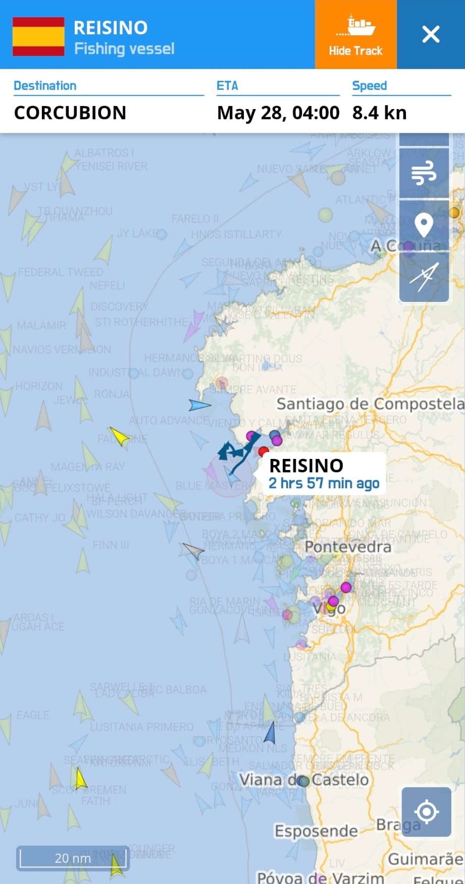 Accidente Reisino mar