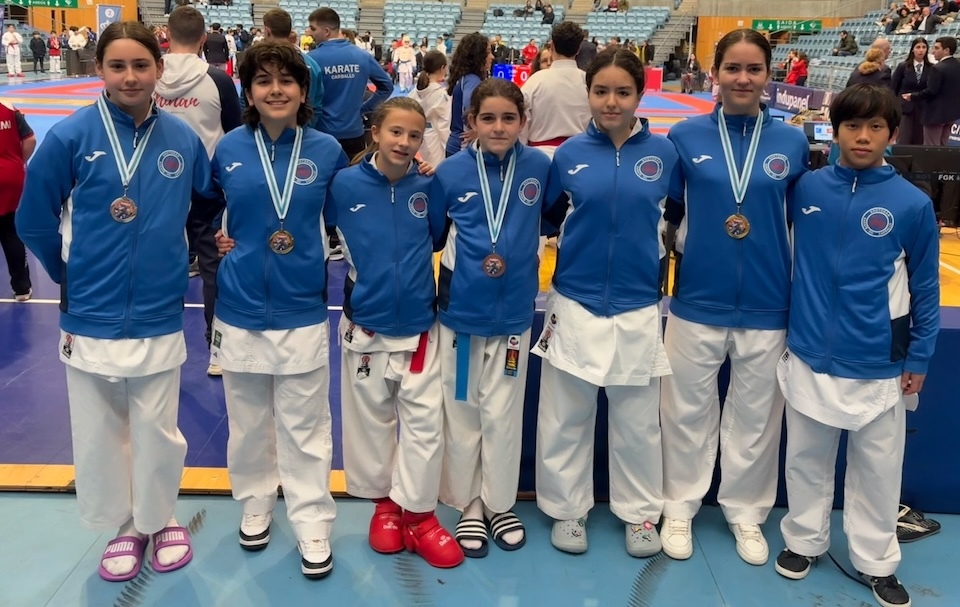 Club Karate Carballo no Campionato Galego Cadete