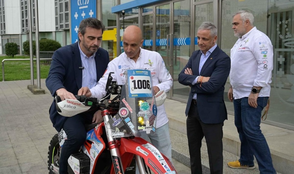 Fran Gomez Pallas con Diego Calvo