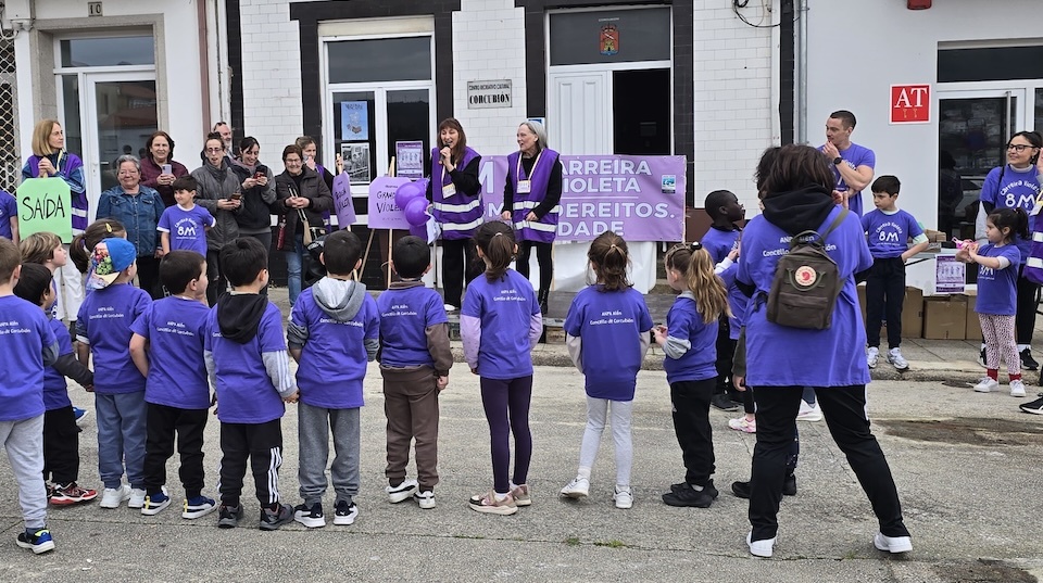 Carreira pola Igualdalde da ANPA Alen en Corcubion 2