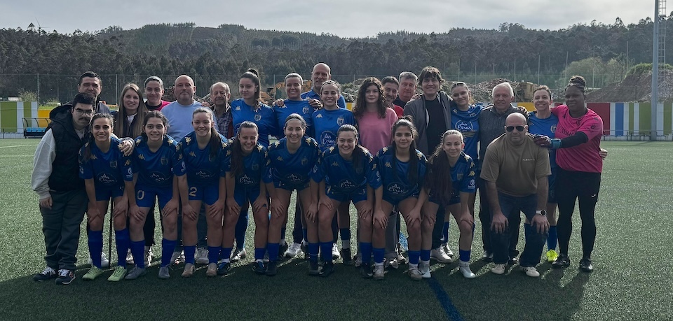 Dumbria CF Fem na Copa