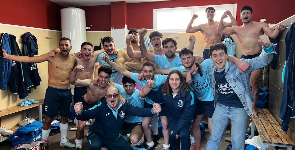 CD Muros tras vencer en Cabana