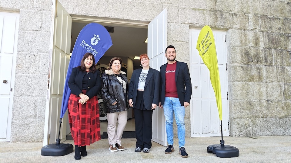Foro Rede Cultural Muros - Natividade González, Caridad Glez, Carlota Mosquera, Roberto Pascual