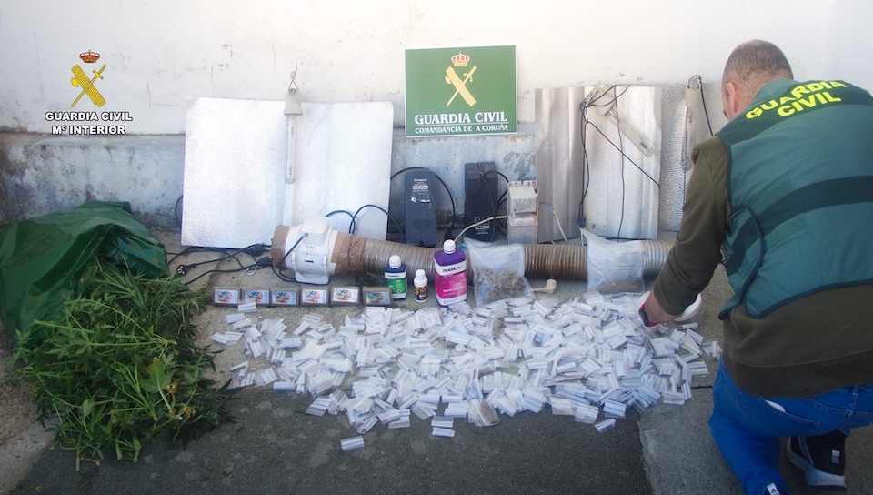 Garda Civil Marihuana Carballo