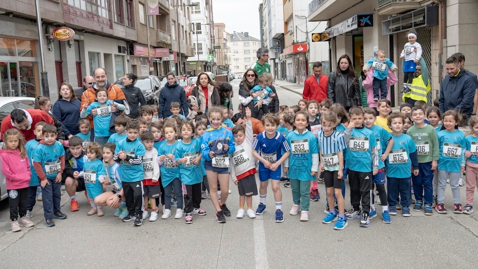 Saída dos pitufos e pitufas na VI Clásica Gandeira de Santa Comba copia