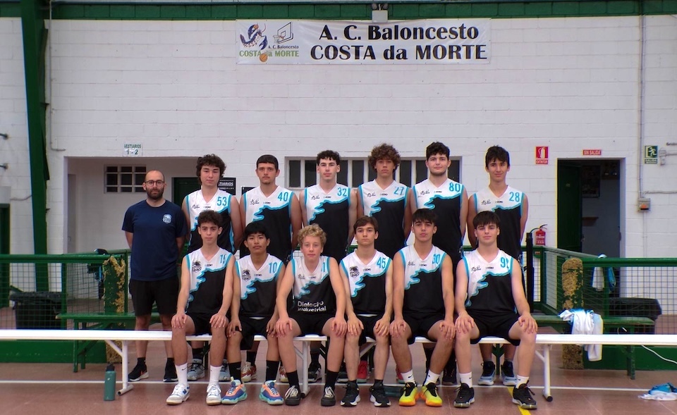 ACB Costa da Morte equipo senior masculino negro copia