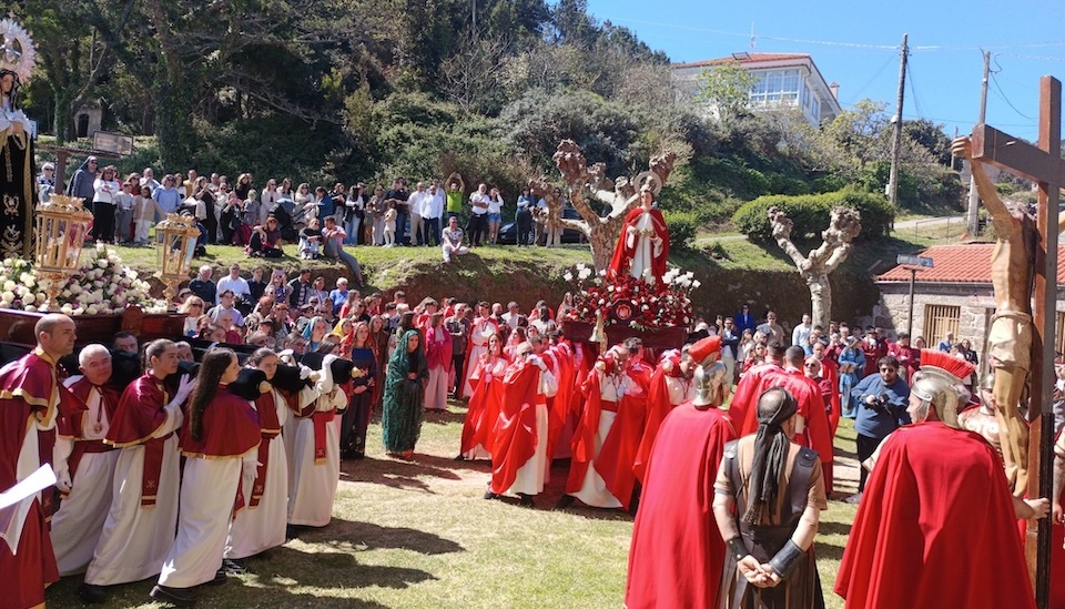 Domingo de Resurreccion na Semana Santa de Fisterra