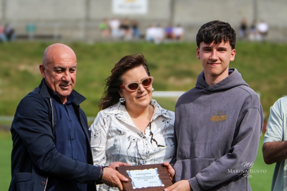 Anton Pose homenaxeado en Muxia-Foto-Marina Busto