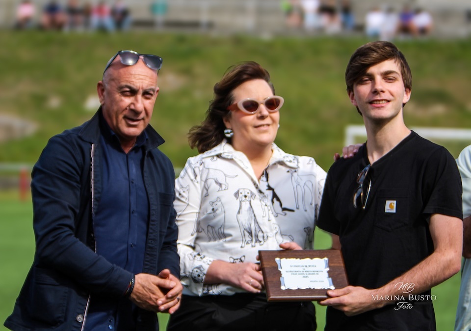 Samuel Mendez homenaxeado en Muxia-Foto-Marina Busto