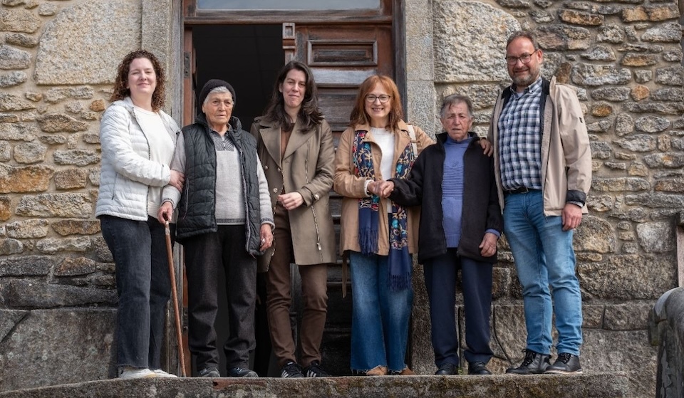Visita escolar a mina de Varilongo coas mulleres protagonistas